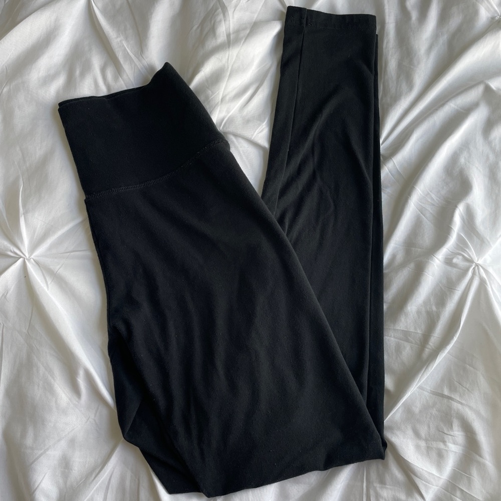 arie black leggings